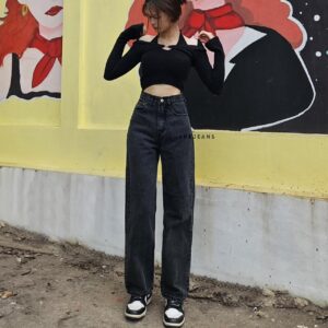 eterna long dress black