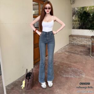 yam flare jeans black