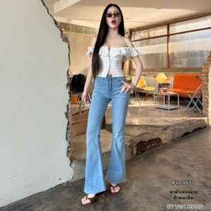 yam flare jeans black