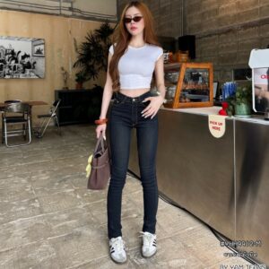 yam flare jeans black
