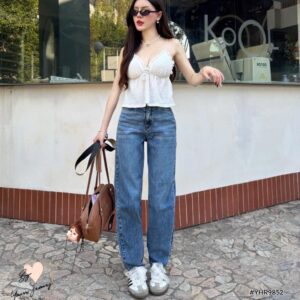 yam flare jeans black